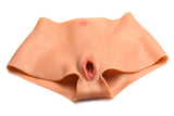 Master Series Pussy Panties Silicone Vagina Ass Large with realistic vulva design for gender exploration.