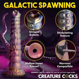 Creature Cocks Deep Invader Ovipositor Dildo with Eggs showcasing unique details and stimulating textures.