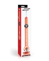 Hosed Thick Silicone Enema Hose 15 inches Long packaging showcasing the extra-thick, hygienic design for deeper cleansing.