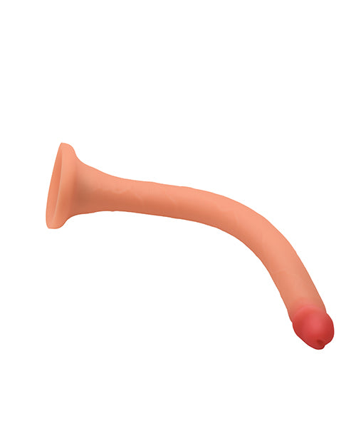 Hosed Silicone Enema Hose 12 Inches Long showcasing a phthalate-free silicone design for personal hygiene and stimulation.