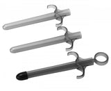 Trinity Vibes Lubricant Launcher 3 Pack Smoke tools for precise lubricant application during intimate play.