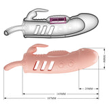 Pretty Love Sloane Vibrating Penis Sleeve Flesh - Image 7