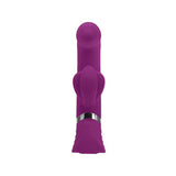 Playboy Pleasure Tap That Tapping G-Spot Vibrator Purple with a curved tip for precise stimulation.