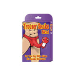 Male Power Trouser Snake Bikini One Size Red packaging showcasing a cheeky novelty design for men.