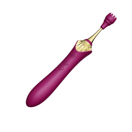 ZALO Bess Clitoral Massager Velvet Purple with innovative DirectPower technology for precise stimulation.