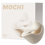 Zalo Mochi Massager Ivory White product packaging with soft, playful design and cloud-like softness.