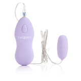Twin Pleasure Pak Bullet Vibrator Purple with two interchangeable bullets and plug-in jacks for versatile sensations.