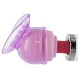 Lily Pod Wand Attachment Boxed close-up featuring its uniquely shaped design for precise vibration.