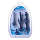 CleanStream Universal 3 Piece Silicone Enema Attachment Set includes three silicone cleansing tips for personalized hygiene.
