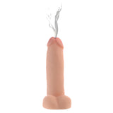 8 Inch Realistic Dual Density Squirting Dildo with realistic detail and a squirting feature for enhanced pleasure