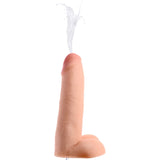 8 Inch Realistic Dual Density Squirting Dildo with lifelike details and squirting feature
