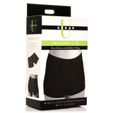 Incognito Boxer Harness with Hidden O-Ring L XL packaging showcasing features and design; perfect for discreet wear.