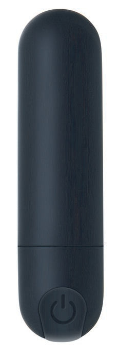 Zero Tolerance All Powerful Rechargeable Bullet Black compact vibrator with silky-smooth design.
