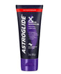 Astroglide X Premium Silicone Gel 3 Oz personal lubricant tube with waterproof silicone formula.