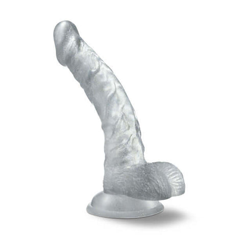 B Yours Sweet N Hard 7 inch clear realistic dildo with strong suction cup base for versatile stimulation.