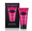 Kama Sutra Pleasure Balm Sensations Body Gel Raspberry Kiss 1.7 Oz packaging with pink tube and box design.