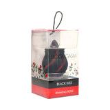 Bloomgasm Black Kiss Rimming Rose in packaging, showcasing its seductive design and premium silicone material.