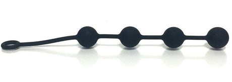 Boneyard Ass Ballz Large Silicone Anal Beads for a weighty backdoor experience with four 2-inch spheres.