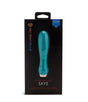 Sensuelle Skye Velvet Touch Vibe Emerald Green packaging showcasing its ultra-soft silicone and sleek design.