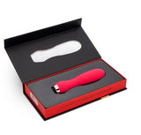 Nu Sensuelle Skye Velvet Touch Bullet Hot Pink in its elegant packaging, showcasing luxury and pleasure.