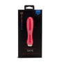 Nu Sensuelle Skye Velvet Touch Bullet Hot Pink packaging with vibrantly colored design, showcasing its features.