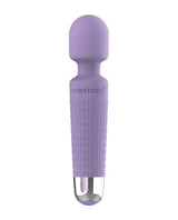 Viben Mini Halo Lilac Rechargeable Wand Massager in a compact, sleek design for deep vibrations and discreet use.