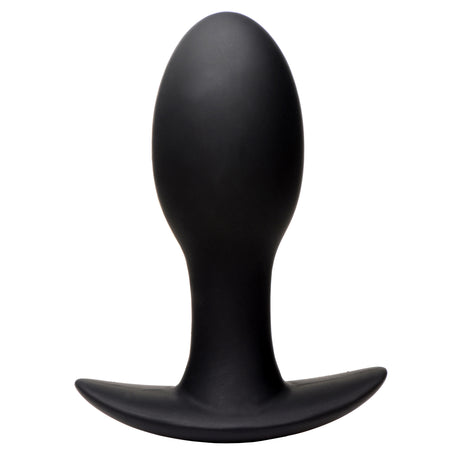 Rooster Rumbler Vibrating Silicone Butt Plug Medium for anal play, featuring rumbling vibration, perfect for all levels.
