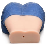 Holly Denim Shorts Pussy & Ass Masturbator showing a lifelike design with denim shorts and soft BioSkin TPE material.