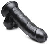 JOCK 8 Inch Dong with Balls Black