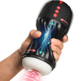 Jock Rechargeable Sucking & Vibrating Masturbator - Image 2