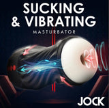 Jock Rechargeable Sucking & Vibrating Masturbator - Image 3
