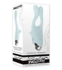 Evolved Couples Therapy Silicone Vibrator Green packaging showcasing its unique design and features.