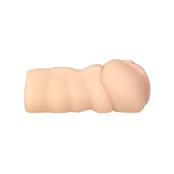 CutiePies Lifeguard Lizzie Vagina Stroker with PowerBullet, realistic design, uniquely textured opening for pleasure.