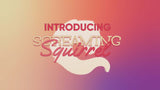 Introducing Screaming Squirrel Air Pulse & G-Spot Vibrator with colorful gradient background.