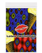 Latex Dental Dams Oral Sex Condom Vanilla packaging featuring colorful design and vanilla flavoring.