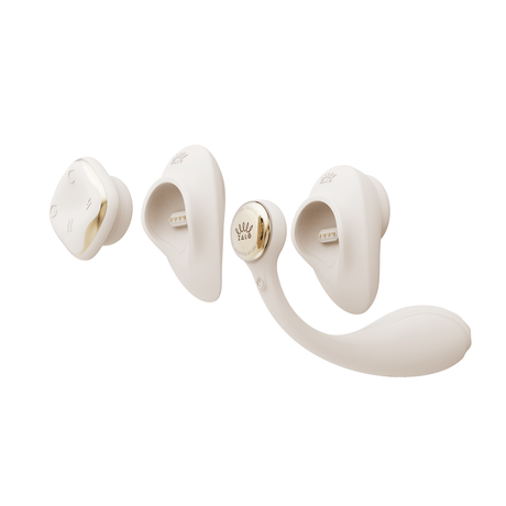 ZALO Deya Wearable Smart Dual Vibrator with App Control, modular device for customizable use and connectivity.