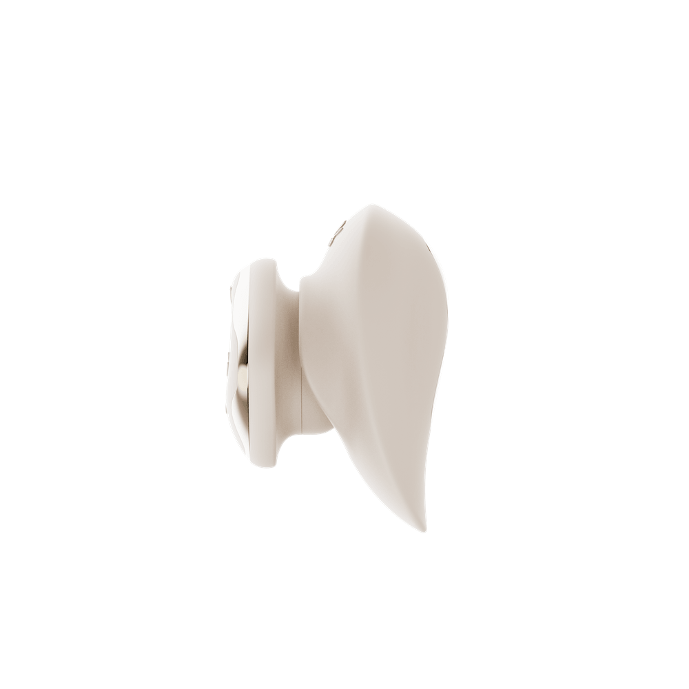 ZALO Deya Wearable Smart Dual Vibrator with App Control side view, showcasing its innovative design.
