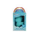 Unihorn Finger Vibe Tip N Tease Blue in playful packaging with rainbow design, showcasing a unique finger vibrator.