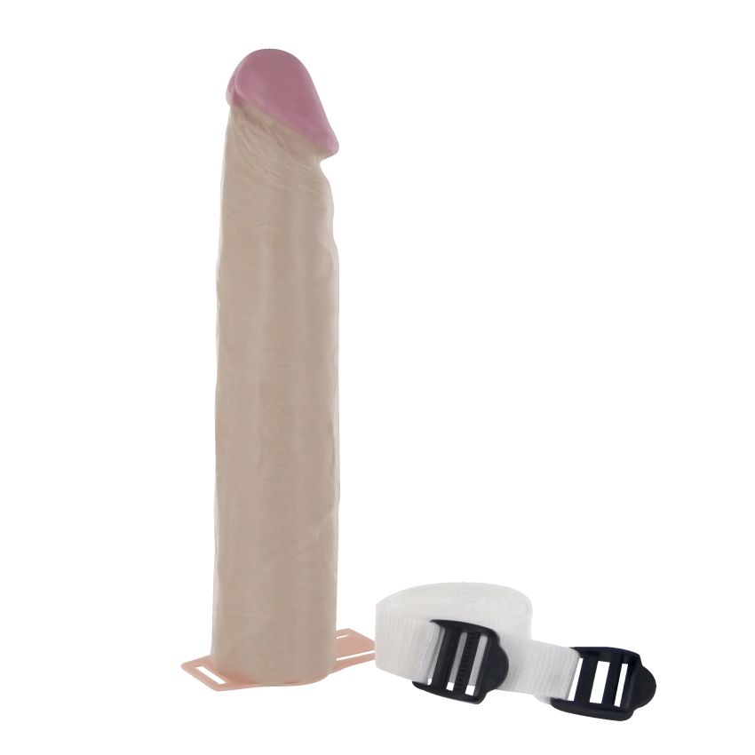 Doctor Love Perfect Extension 9 Inch Penis Extension with harness for added length and girth.