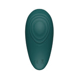 Evolved Palm Pleasure Teal Rechargeable Vibrator sleek design for palm stimulation and intense pleasure.