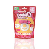 Screaming O 4T DoubleO 6 Vibrating Double Ring Strawberry packaging with double rings and vibrant design.