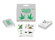 Kheper Games Deluxe Weed Card Game featuring original cards and new characters for fun gameplay.
