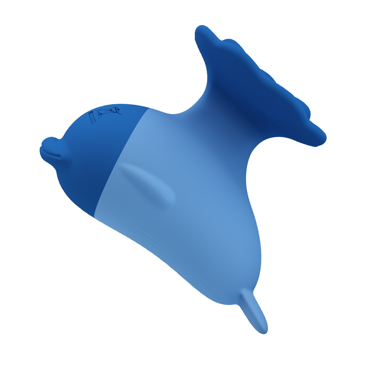 Pretty Love Dolphin Mini Clitoral Vibrator Blue - Image 4