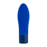 Selopa Cobalt Cutie Rechargeable Bullet Blue is a compact blue vibrator with a textured design for targeted pleasure.