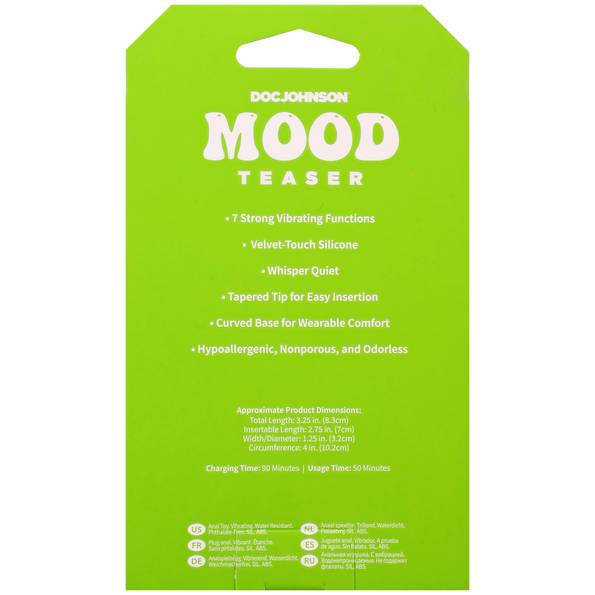 Mood Teaser Vibrating Micro Plug Pink - Image 3