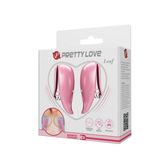 Pretty Love Leaf Wireless Vibrating Nipple Clamps Pink - Image 6