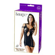 Be Savage Sheer Keyhole Mini Dress Black, a stylish black sheer keyhole mini dress showcasing elegance and allure.