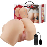 Pretty Love Hailey Realistic Vagina and Ass Vibrator with realistic dual entry openings.