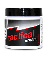 Gun Oil Tactical Cream 6 Oz Jar packaging for water-based masturbation cream.