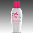 Hot Pink Warming Lubricant for Women 2.8 Oz bottle with pink cap and label